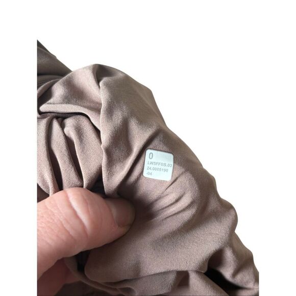 Lululemon Swift Mid Rise Wide Leg Pants size 0 Blush Pink Taupetastic - Picture 11 of 14